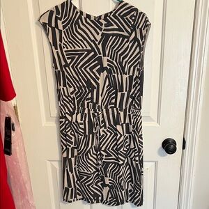 Loft Geometric Dress